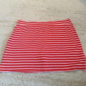 Orange/red skort with pockets! NWOT